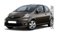 TOYOTA     トヨタ Aygo (WNB10L) 12/2008-08/2010	